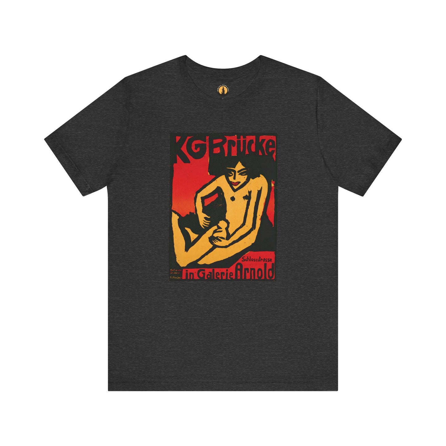 Die Brücke German Expressionism Art Tee | Ernst Ludwig Kirchner