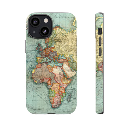 World Map iPhone Case