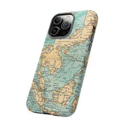 South China Sea Antique Map iPhone Case