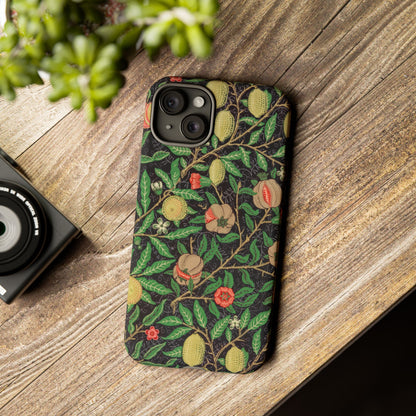 Pomegranate Pattern Antique Arts & Crafts iPhone Case