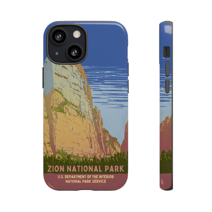 Zion National Park Retro iPhone Case