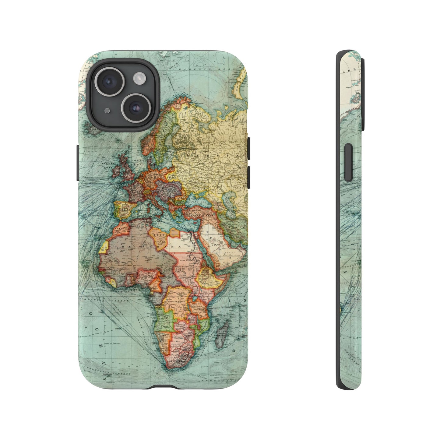 World Map iPhone Case