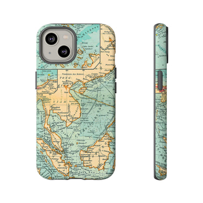 South China Sea Antique Map iPhone Case