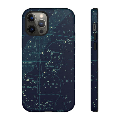 Stargazer Orion iPhone Case | Vintage Constellations Map