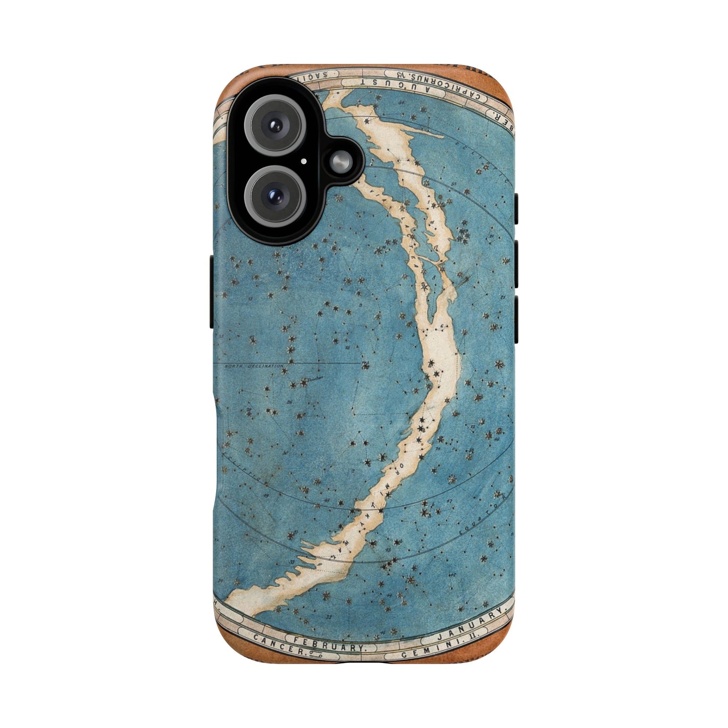 Vintage Star Map Celestial iPhone Case