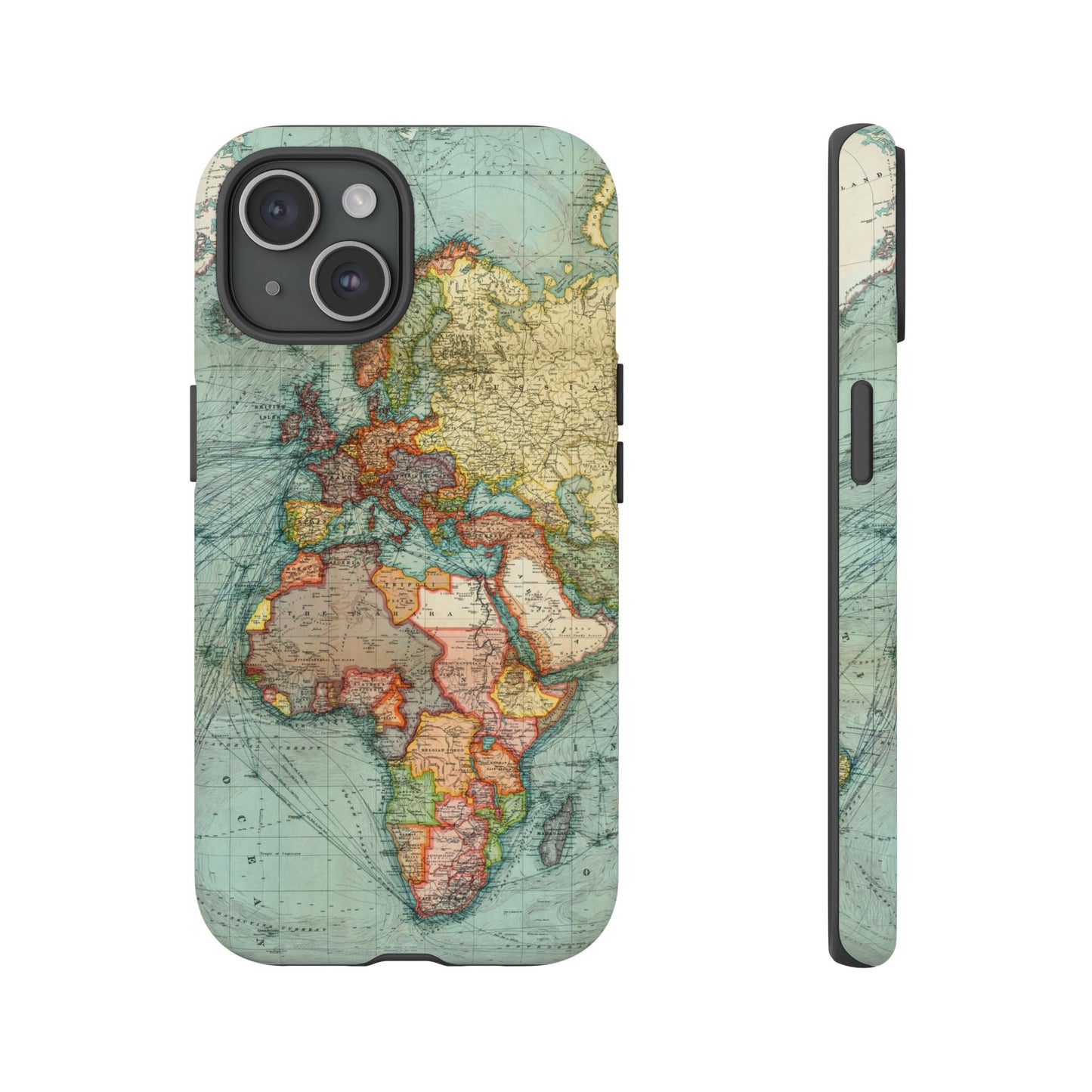 World Map iPhone Case