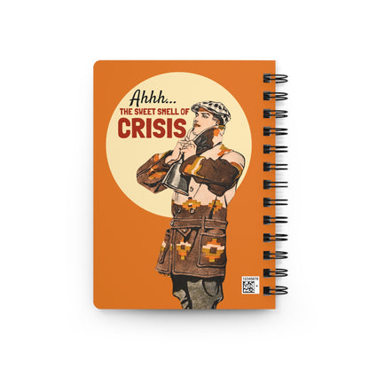 Embrace the Existential Dread | Retro Art Spiral Notebook
