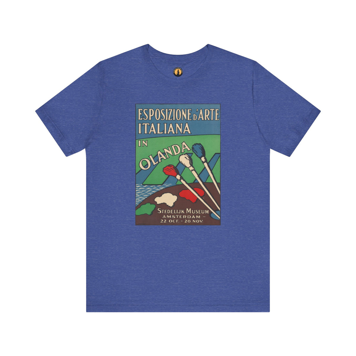 Amsterdam Art Exhibition Antique Poster Tee