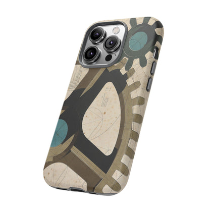 Antique Industrial Cog Wheels iPhone Case