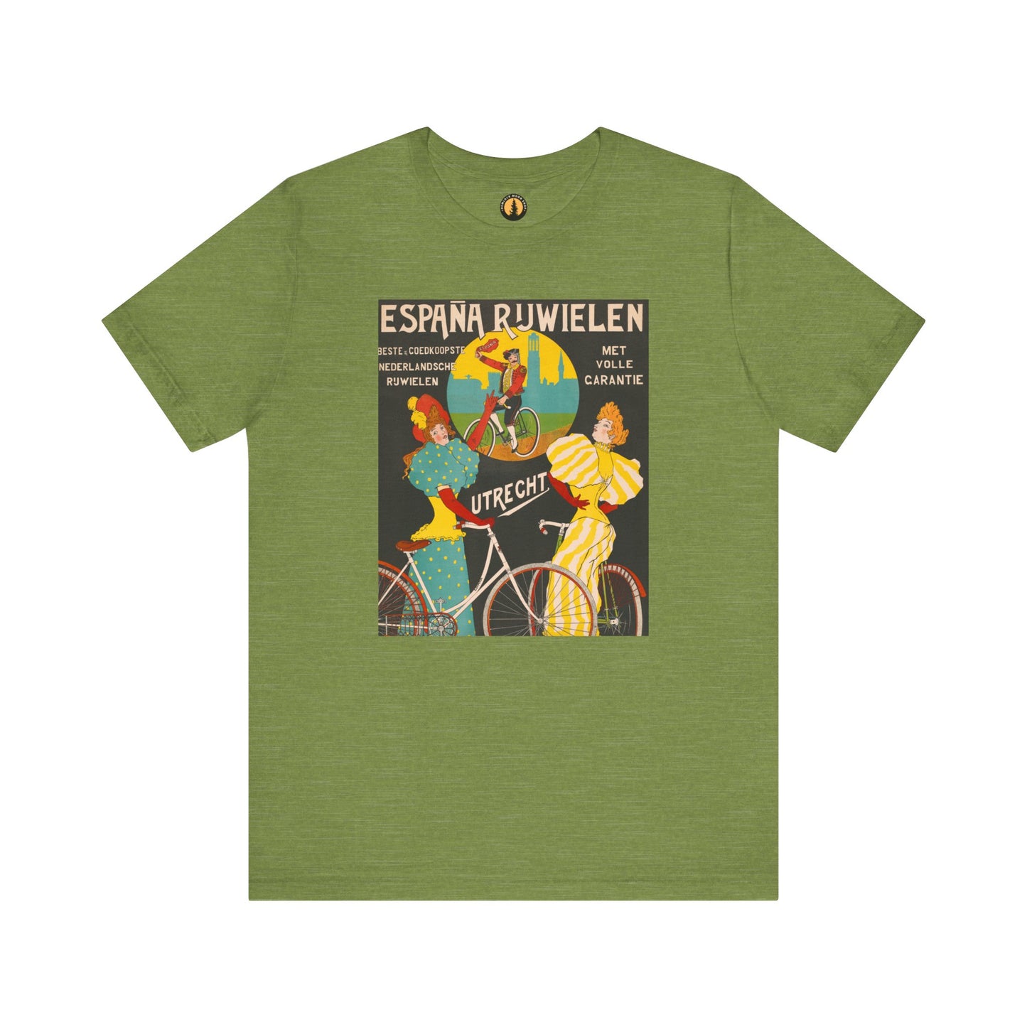 Retro Dutch Bicycle Tee | España Rijwielen Poster (1912)