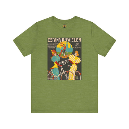 Retro Dutch Bicycle Tee | España Rijwielen Poster (1912)