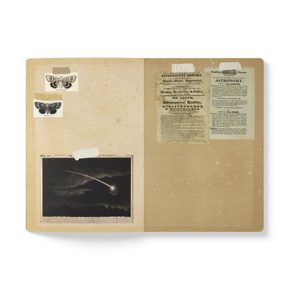 London Vintage Map | Softcover Travel Journal with Inside Illustrations