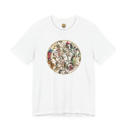 Southern Constellations Antique Map Tee