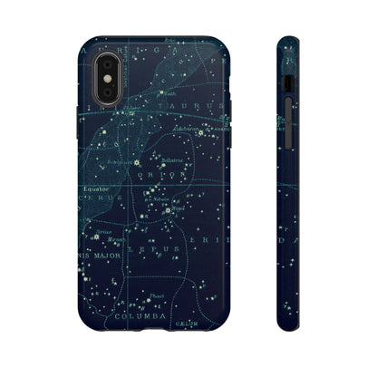 Stargazer Orion iPhone Case | Vintage Constellations Map