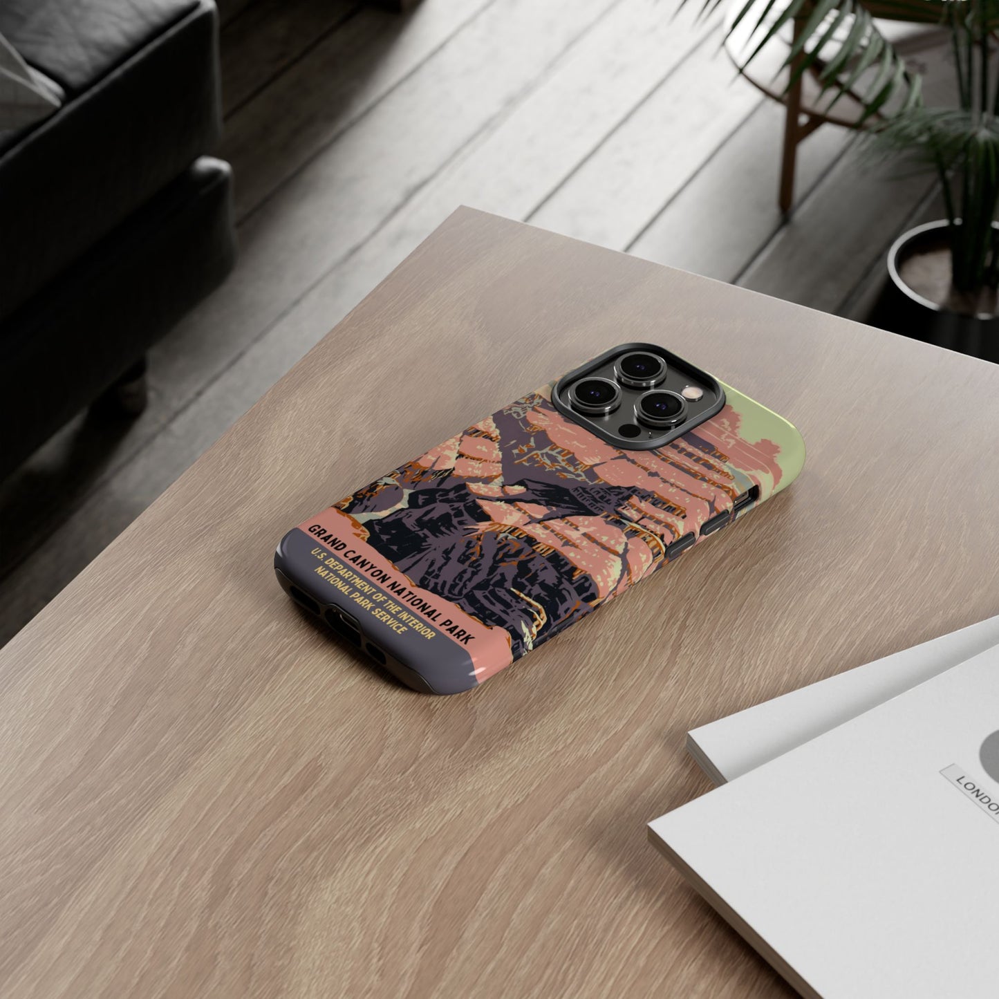 Grand Canyon National Park Retro iPhone Case