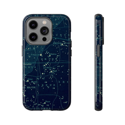 Stargazer Orion iPhone Case | Vintage Constellations Map