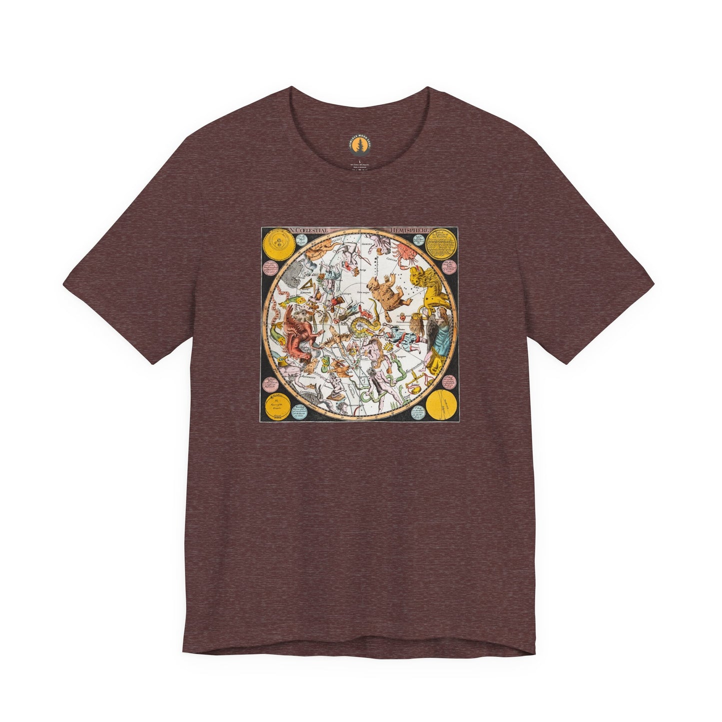 Constellations Vintage Star Map Tee