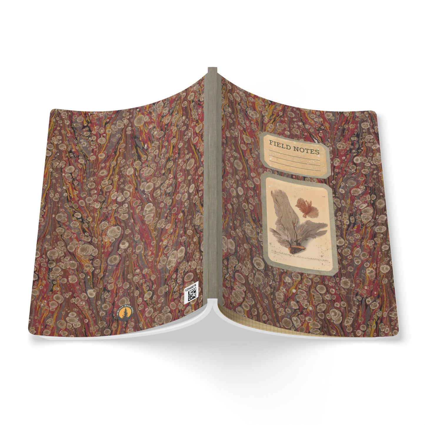 Beachcomber Vintage Field Notes | Softcover Journal with Inside Illustrations