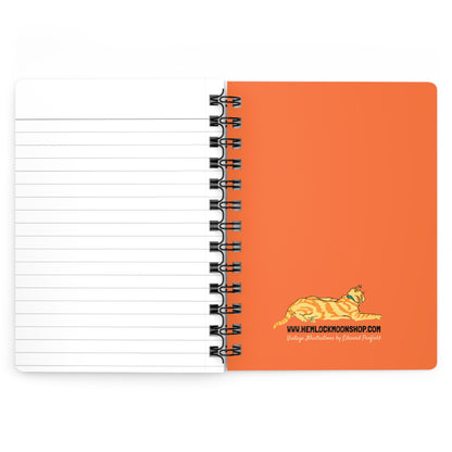 Here Comes the Shit Storm | Retro Art Spiral Notebook