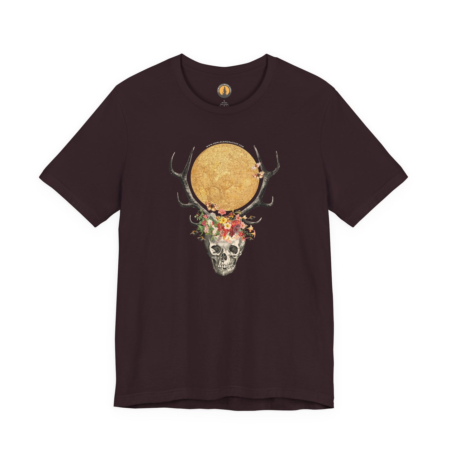 Bohemian Skull & Antlers Tee