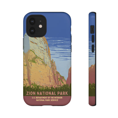 Zion National Park Retro iPhone Case