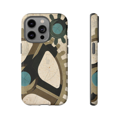 Antique Industrial Cog Wheels iPhone Case
