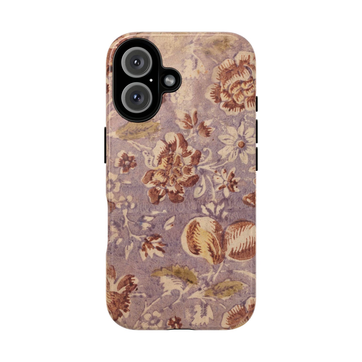 Vintage Lavender & Rose Fruit & Floral iPhone Case
