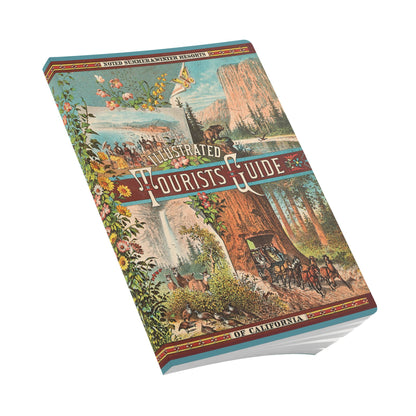 California Vintage Tourist Guide | Softcover Journal with Inside Illustrations