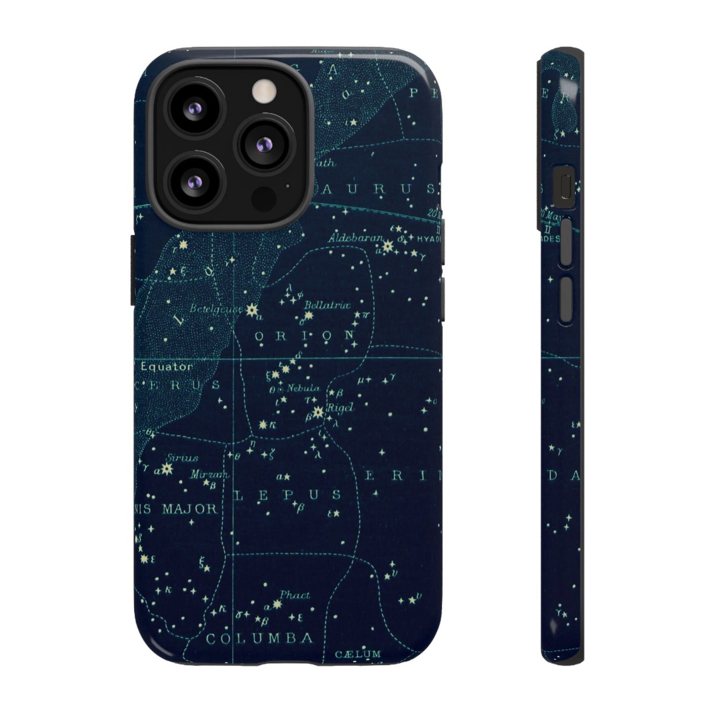 Stargazer Orion iPhone Case | Vintage Constellations Map