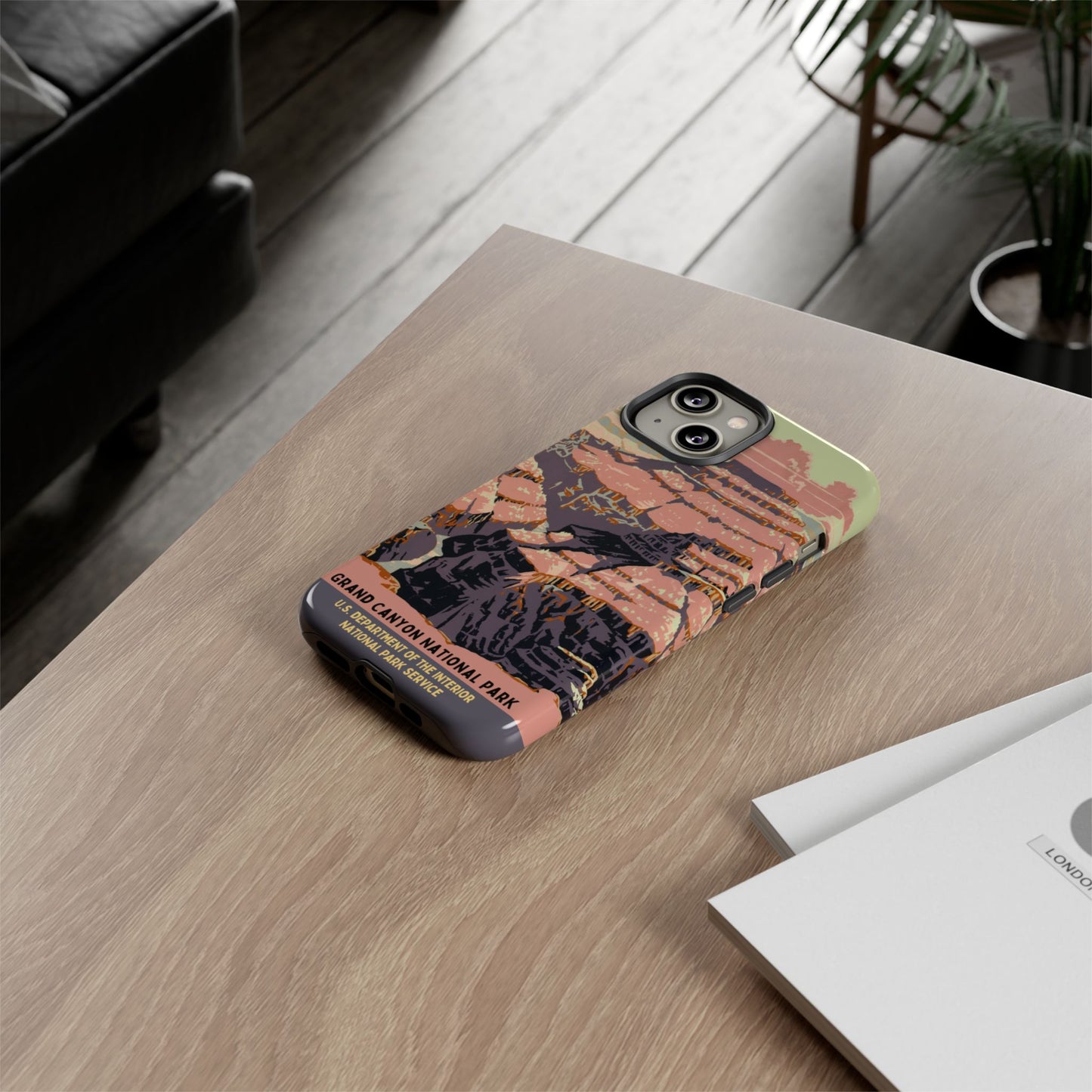 Grand Canyon National Park Retro iPhone Case