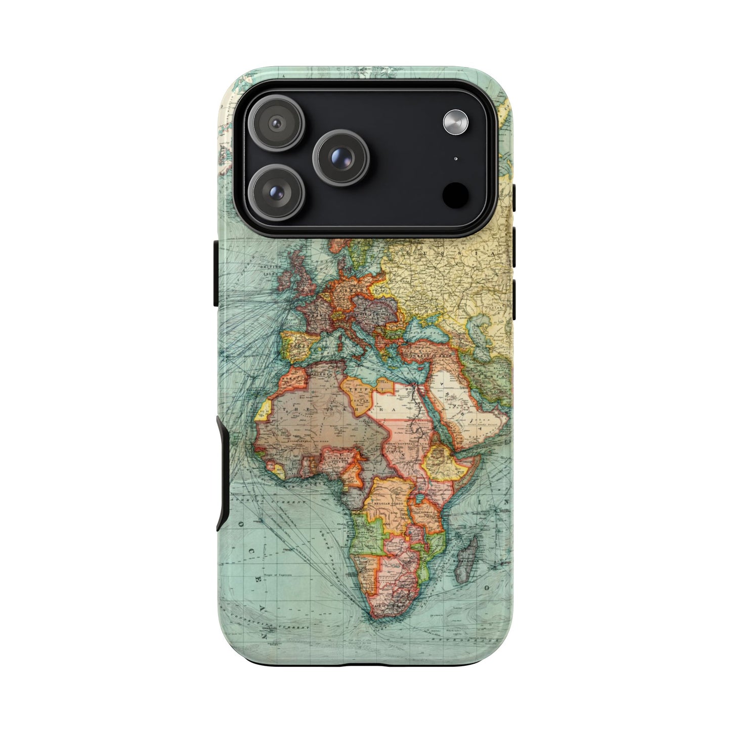 World Map iPhone Case