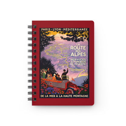Alpine Automobile Tourism | Paris-Lyon-Mediterranée | Vintage French Travel Journal