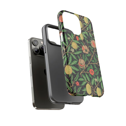 Pomegranate Pattern Antique Arts & Crafts iPhone Case