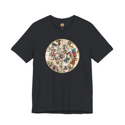 Northern Constellations Antique Map Tee