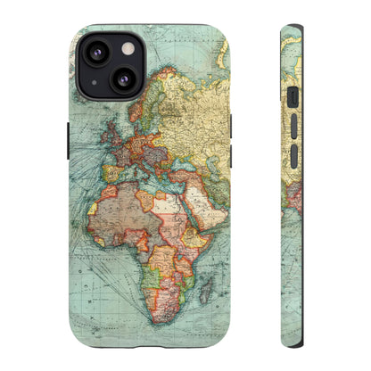 World Map iPhone Case