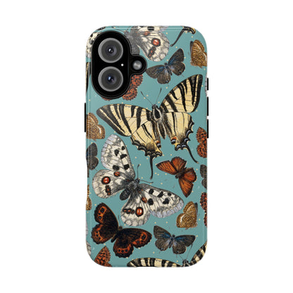Butterflies Vintage Illustration iPhone Case