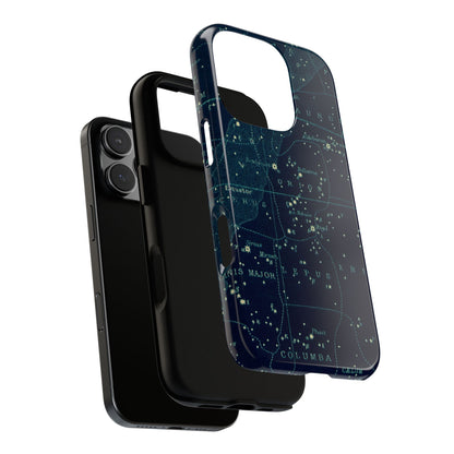 Stargazer Orion iPhone Case | Vintage Constellations Map