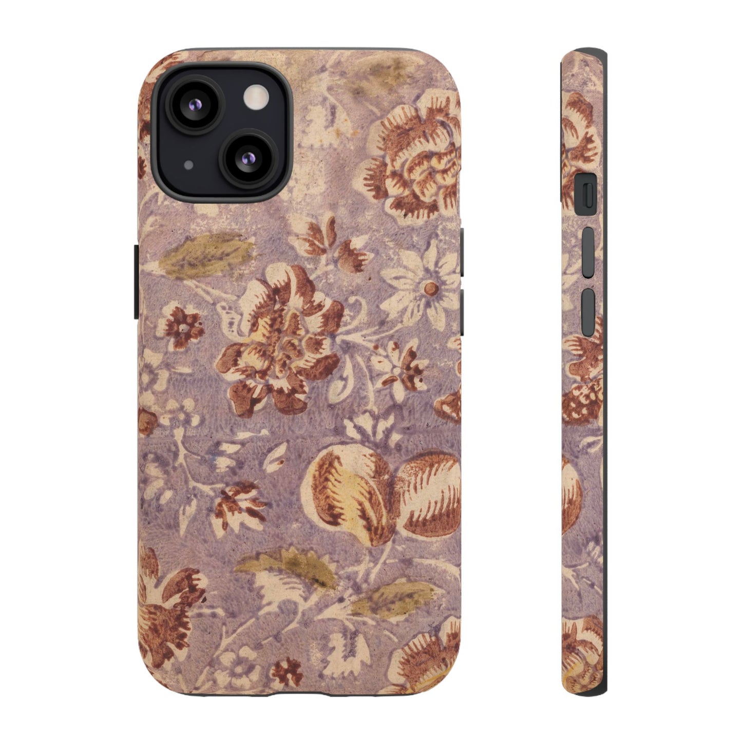 Vintage Lavender & Rose Fruit & Floral iPhone Case