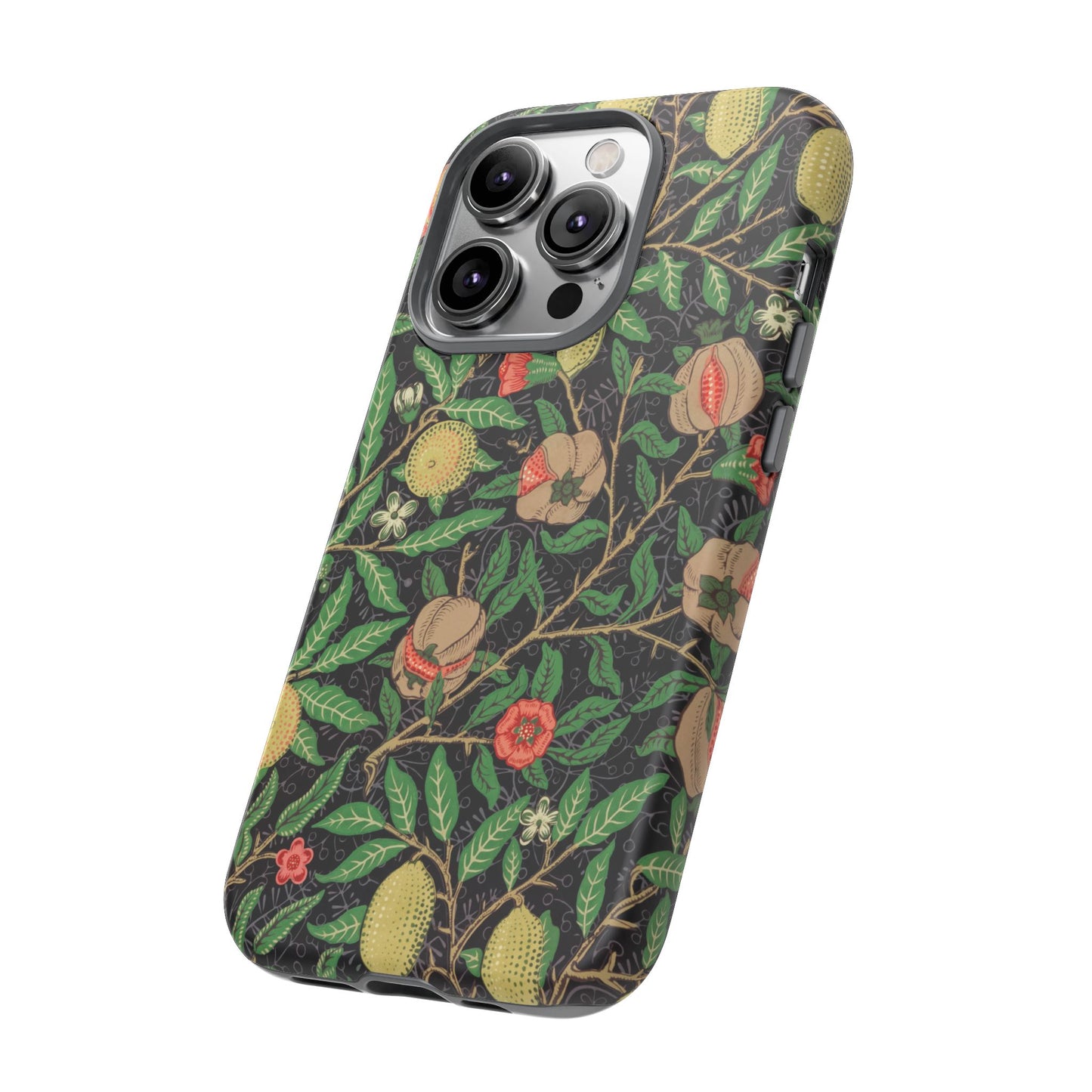 Pomegranate Pattern Antique Arts & Crafts iPhone Case