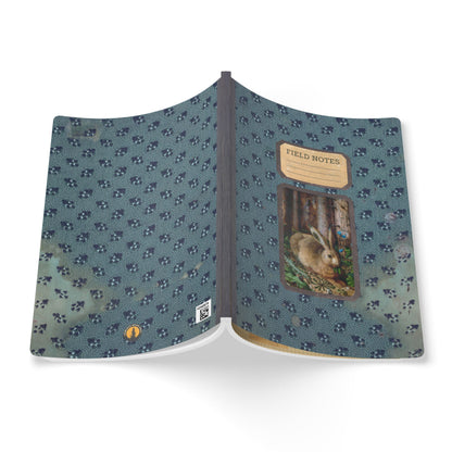 Forest & Rabbit Vintage Field Notes | Softcover Journal with Inside Illustrations