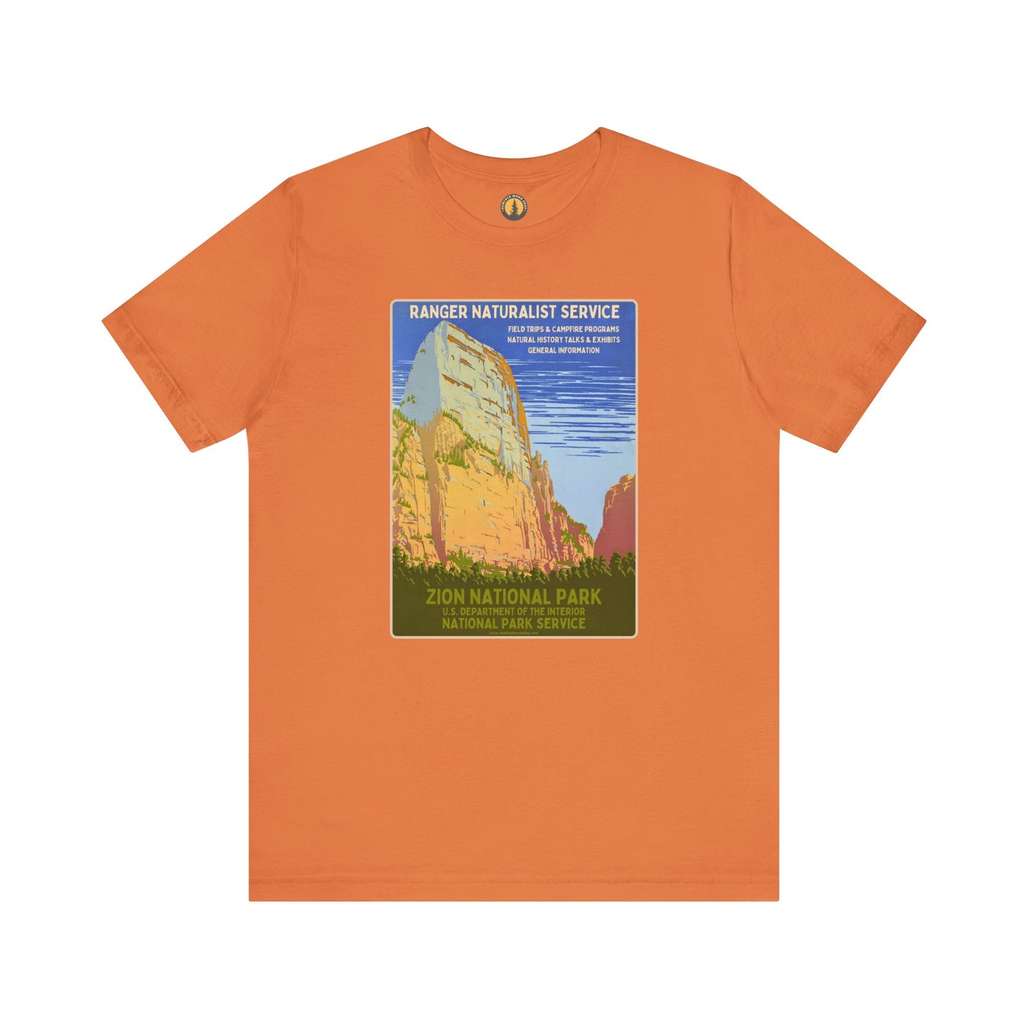 Zion National Park Vintage Poster Tee