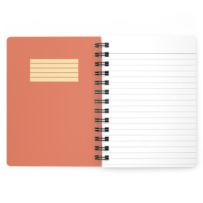 The Escape Plan | Retro Art Spiral Notebook