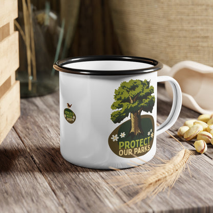 Protect Our Parks | Enamel Campfire Cup