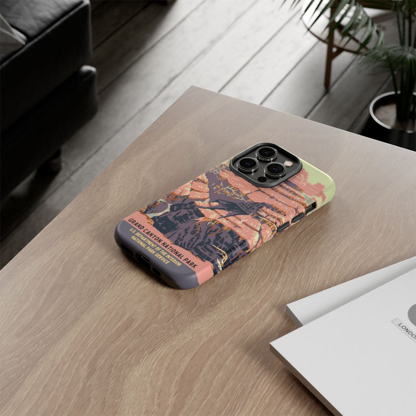Grand Canyon National Park Retro iPhone Case