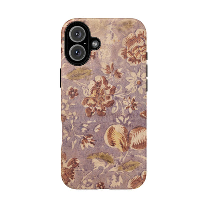 Vintage Lavender & Rose Fruit & Floral iPhone Case