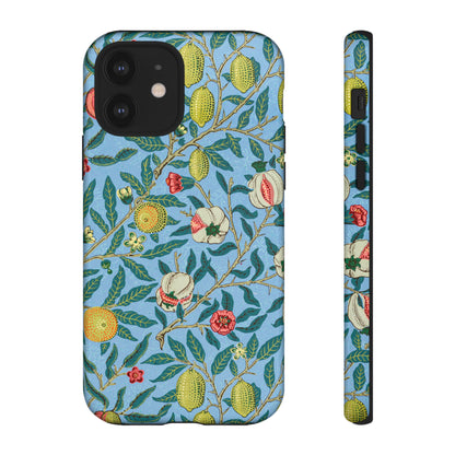 Four Fruits Antique Arts & Crafts iPhone Case