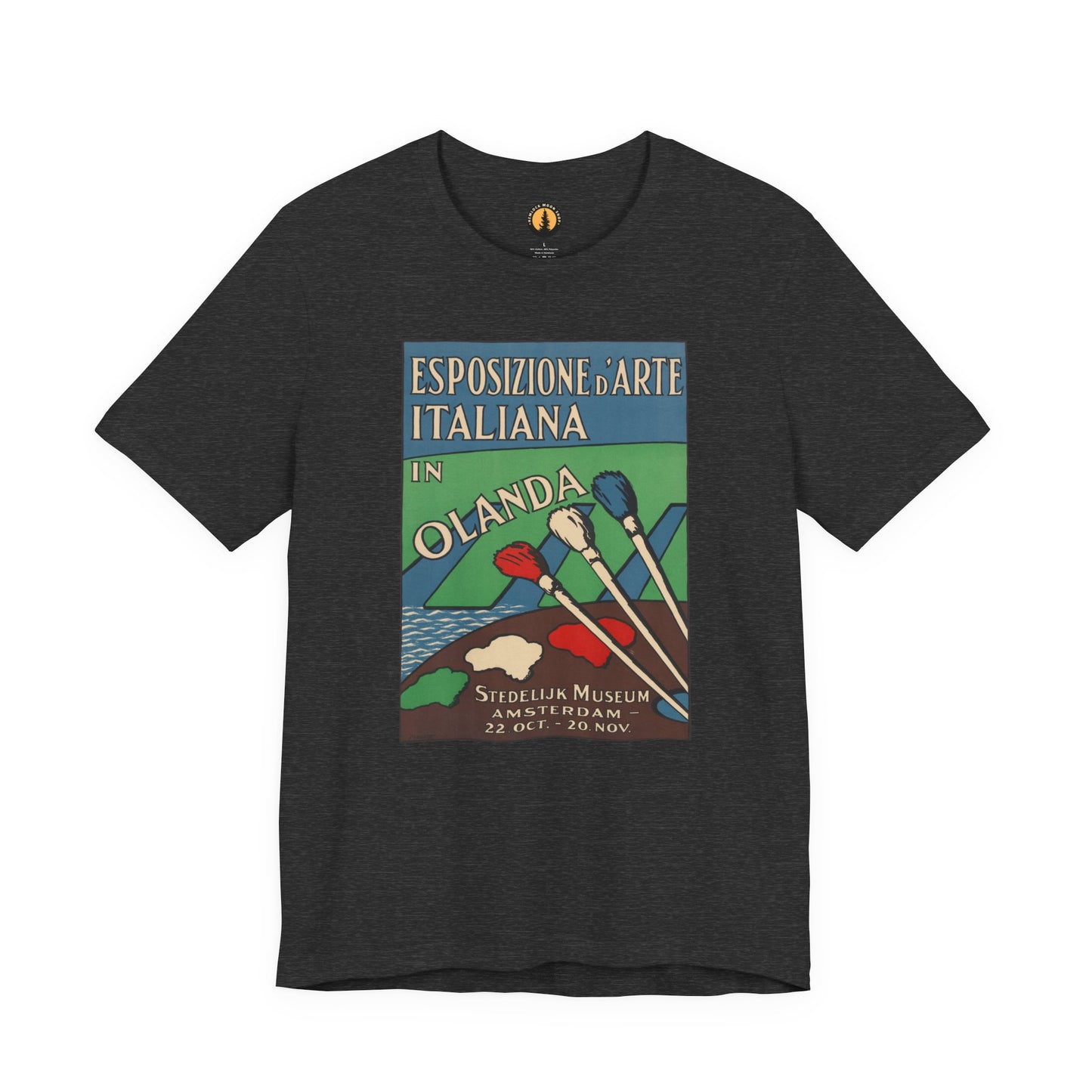 Amsterdam Art Exhibition Antique Poster Tee