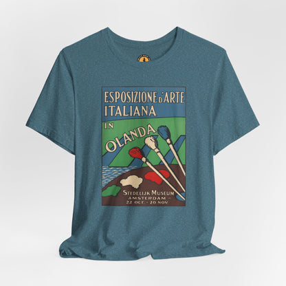 Amsterdam Art Exhibition Antique Poster Tee