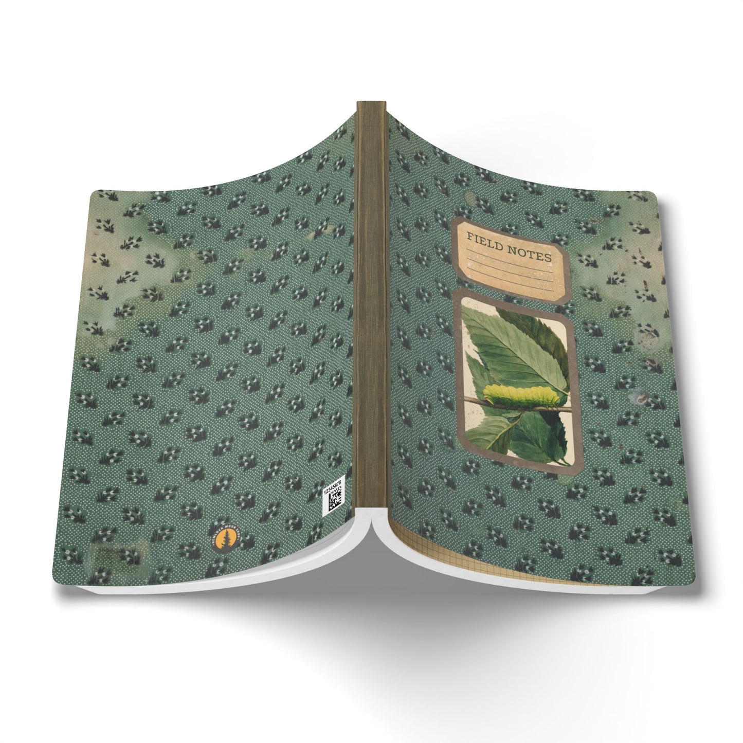 Caterpillar Vintage Field Notes | Softcover Journal with Inside Illustrations