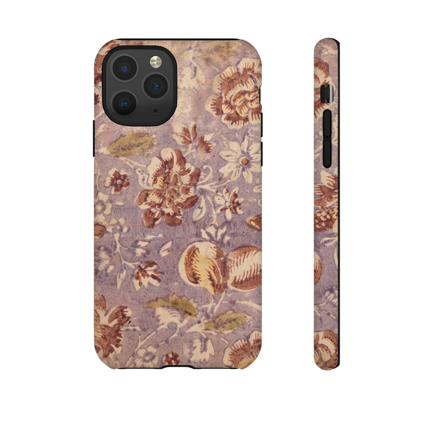 Vintage Lavender & Rose Fruit & Floral iPhone Case